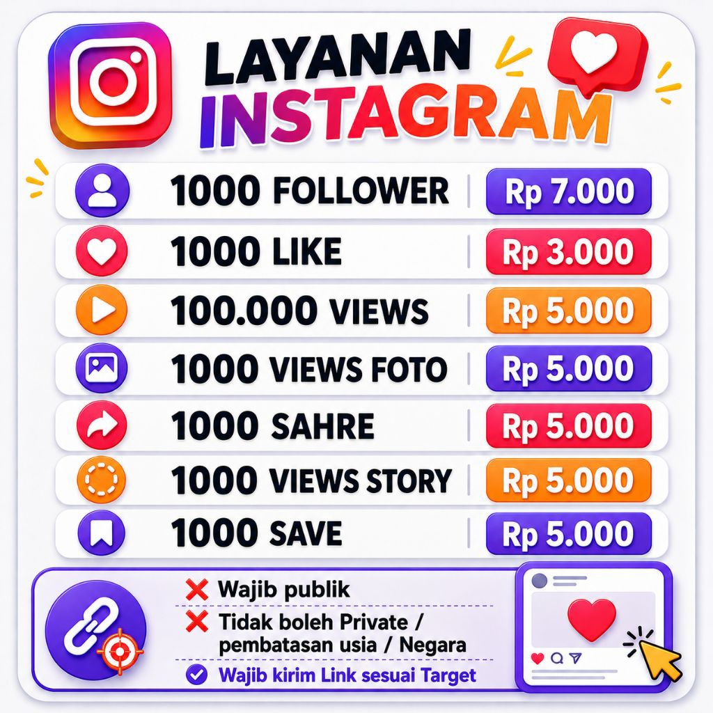 Layabab Instagram Follower Like Save Share View Story Permanen Proses Cepat