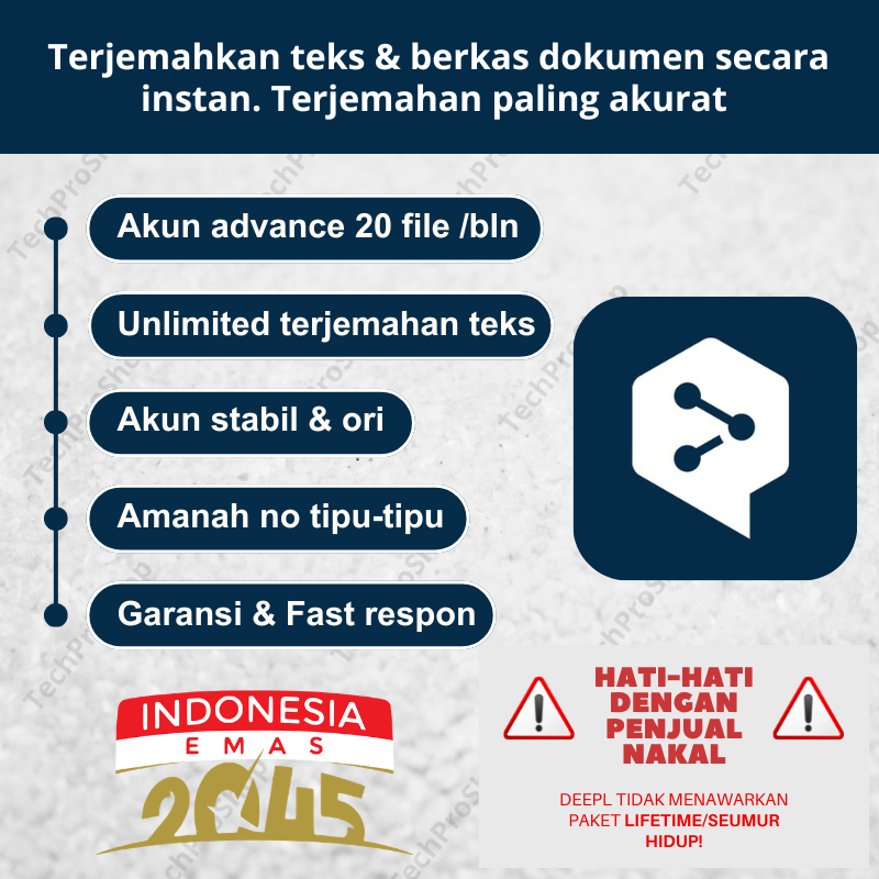 DeepL Pro Advanced - Translator Tanpa Batas Karakter