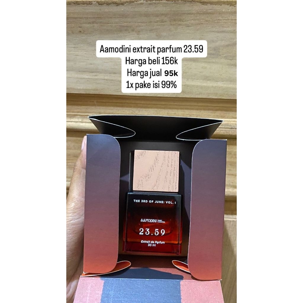Aamodini Extrait de Parfume 23.59 (Preloved)
