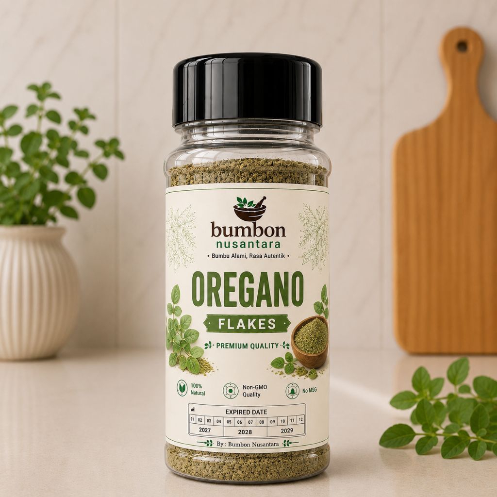 Oregano Premium | Oregano Kering untuk Pizza, Pasta & Masakan