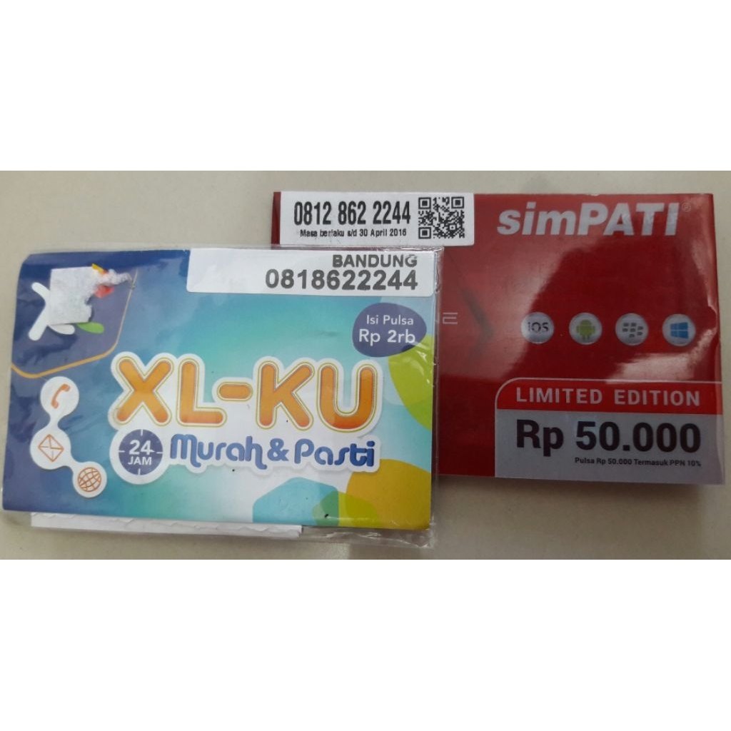 kartu perdana prabayar couple xl 10 digit simpati 11 digit
