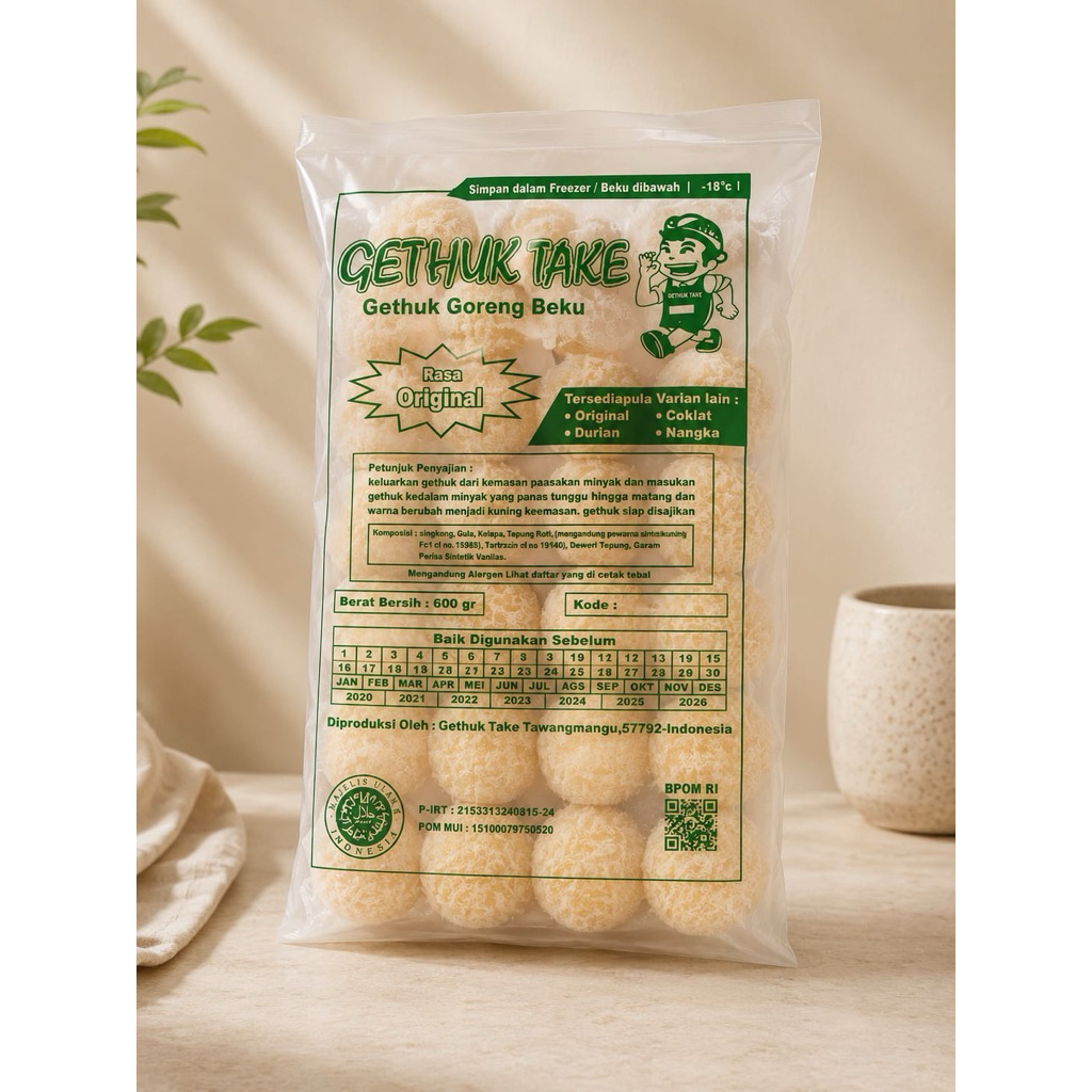 Gethuk Take Asli Tawangmangu ISI 15 pcs