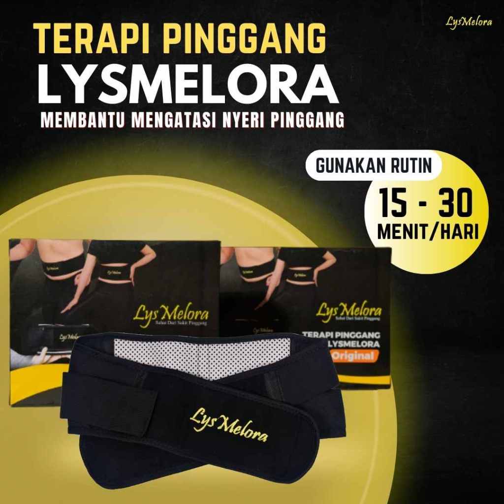 Terapi Pinggang Lysmelora - Atasi Sakit Pinggang & Saraf Terjepit