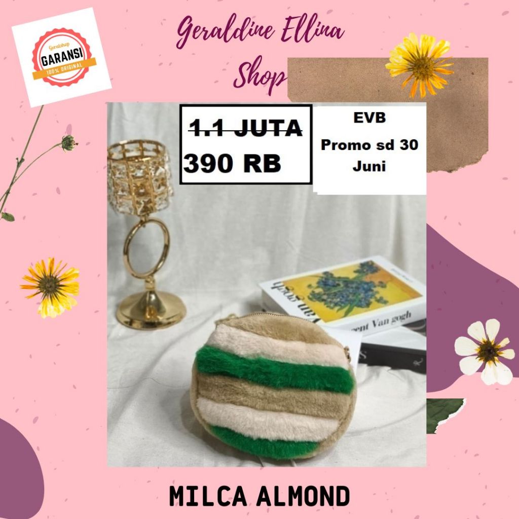 Tas mini bag wanita EVB sale original store seri MILCA
