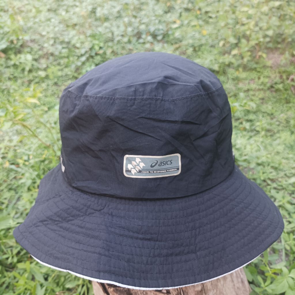 Bucket Rimba  ASIC Goretex / topi outdoor / topi gunung dewasa / topi travelling