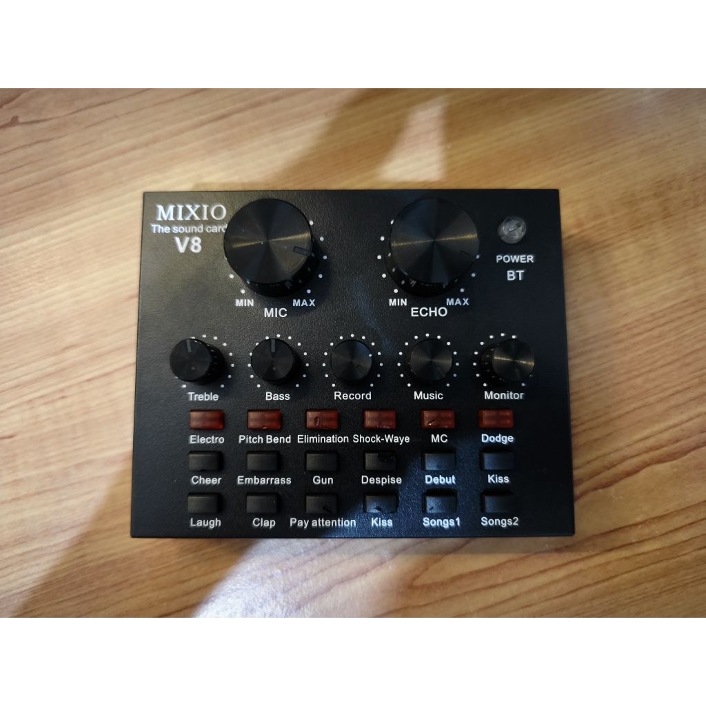 Soundcard Mixio V8 Second