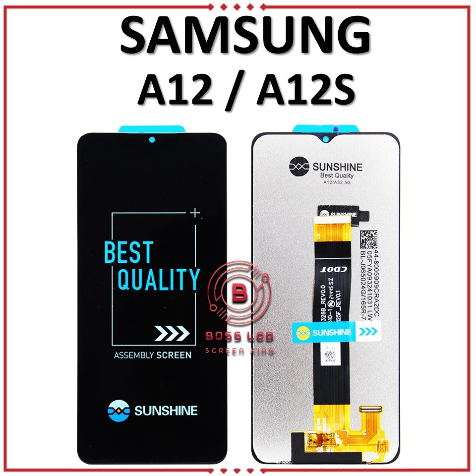 LCD TOUCHSCREEN SAMSUNG A12 / A12S ORIGINAL COMPLETE