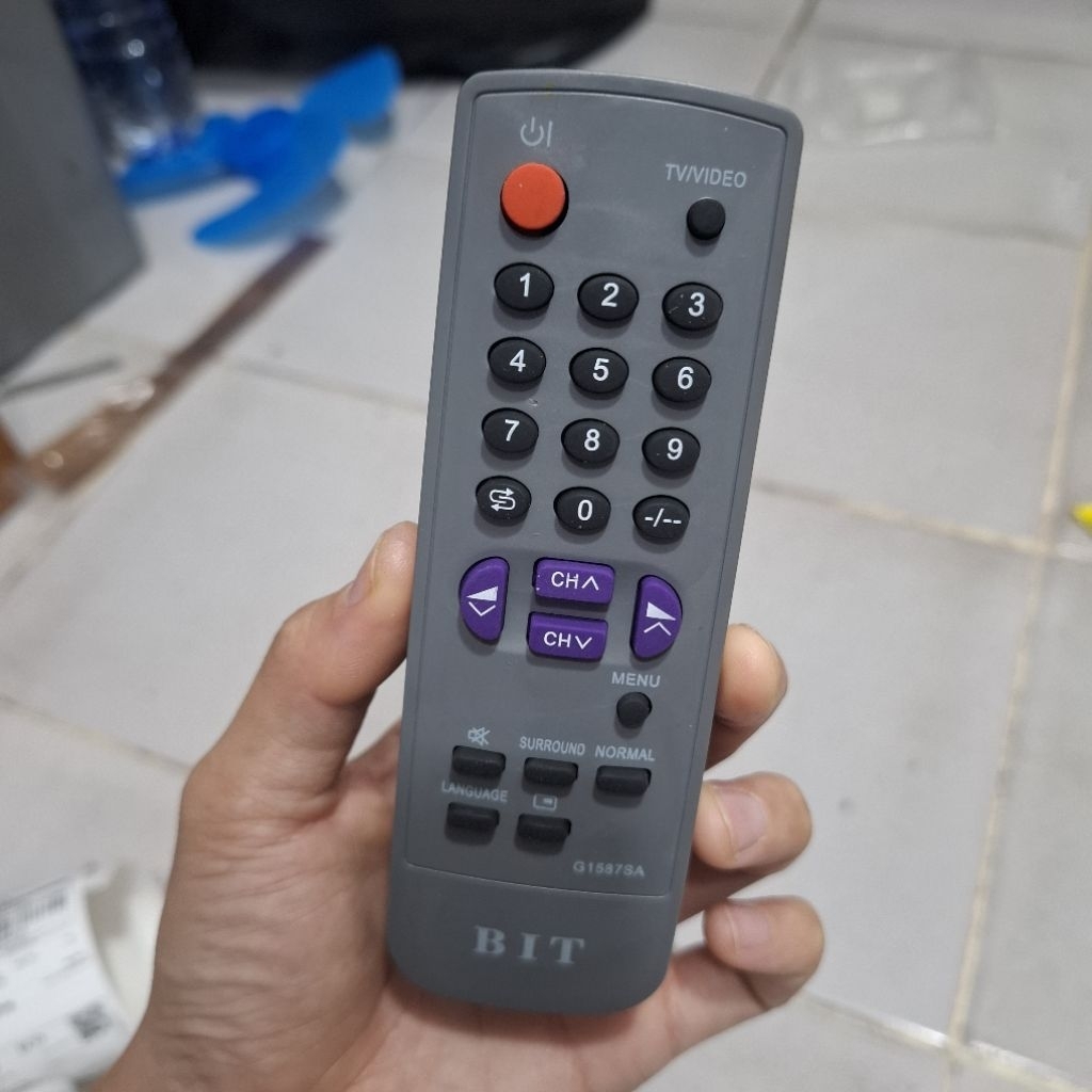 REMOT TV TABUNG SHARP LANGSUNG PAKAI TANPA SETTING. REMOT TV JADUL SHARP