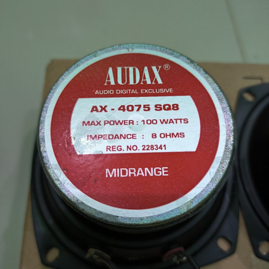 Audax AX 4075 SQ8 Mid range 4 inch second