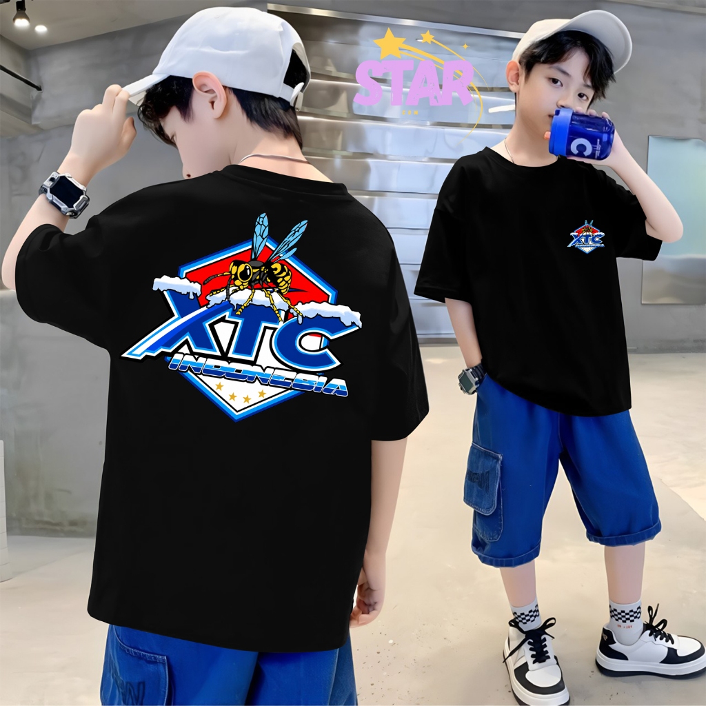 KAOS ANAK - KAOS XTC INDONESIA ATASAN TERBARU ANAK UNISEX XTC