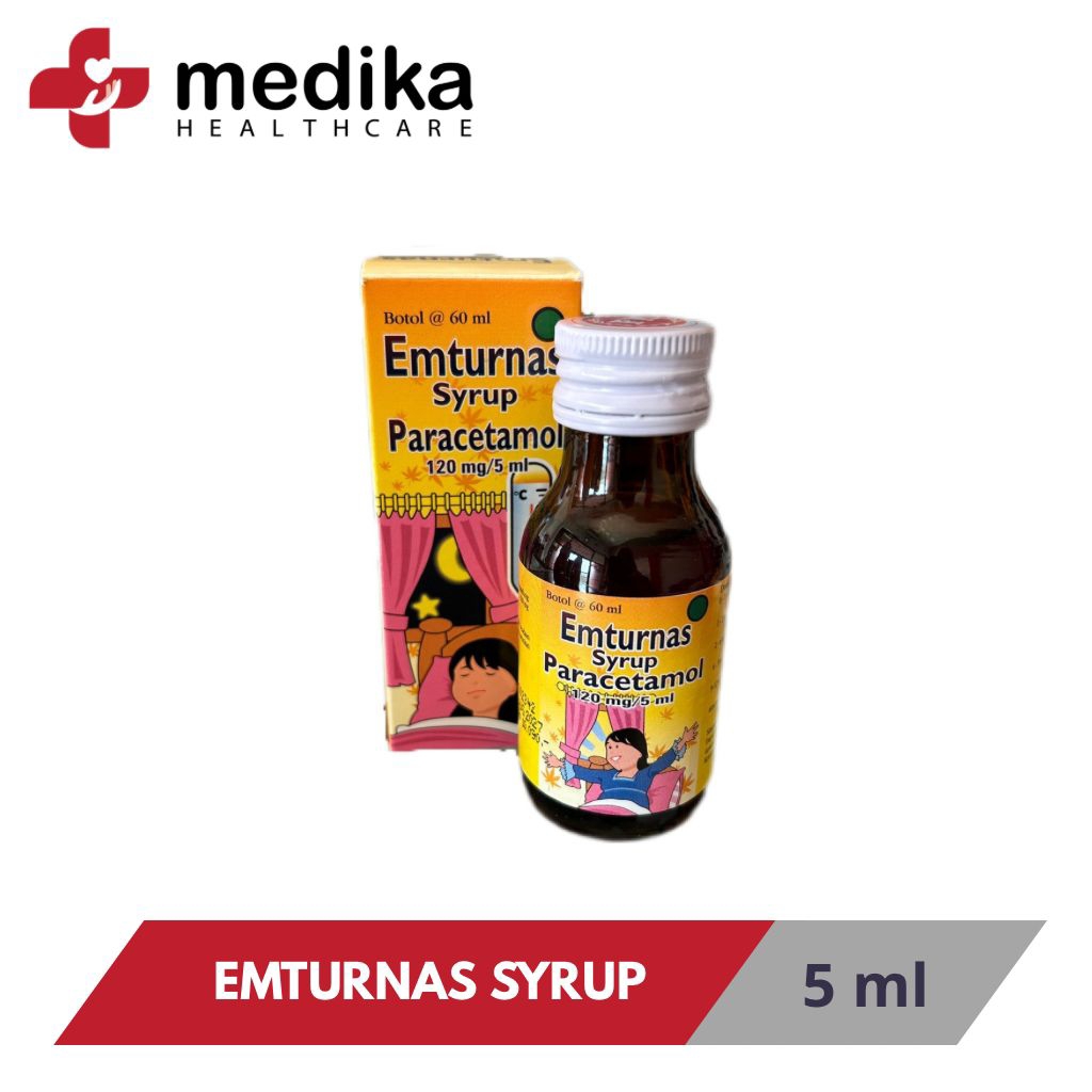 Emturnas syrup paracetamol