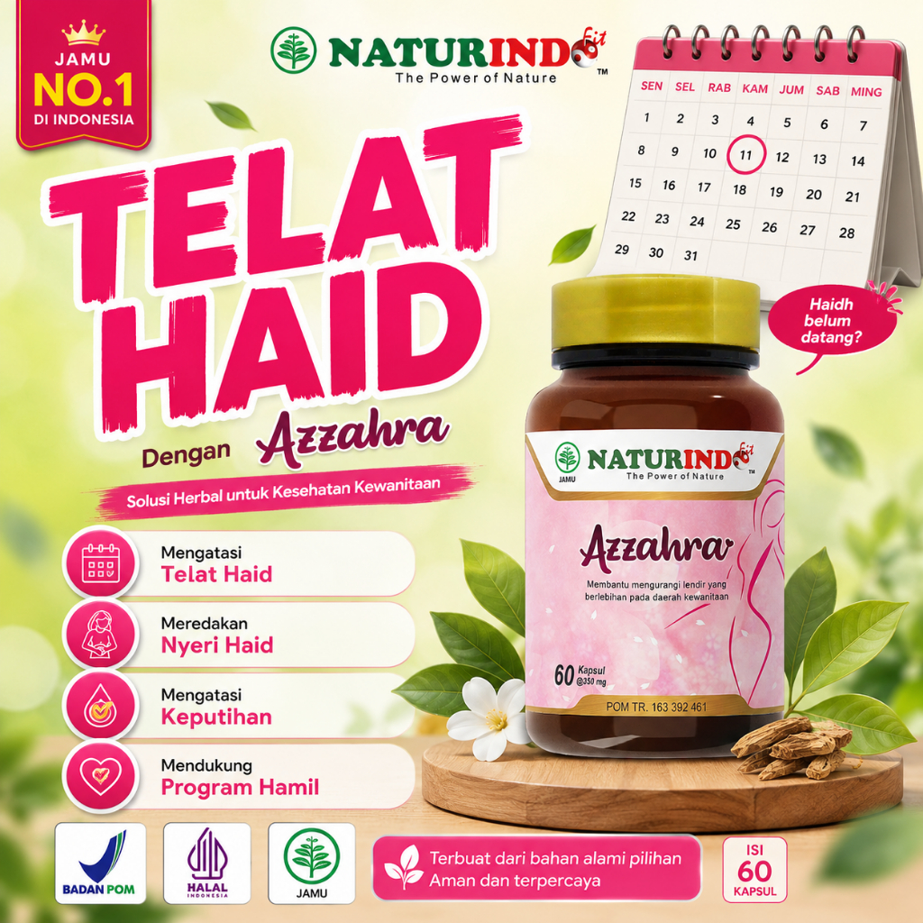 OBAT TELAT DATENG BULAN HAID AMPUH TELAT HAID PCOS MENSTRUASI TELAT DATANG BULAN PELANCAR NYERI HAID