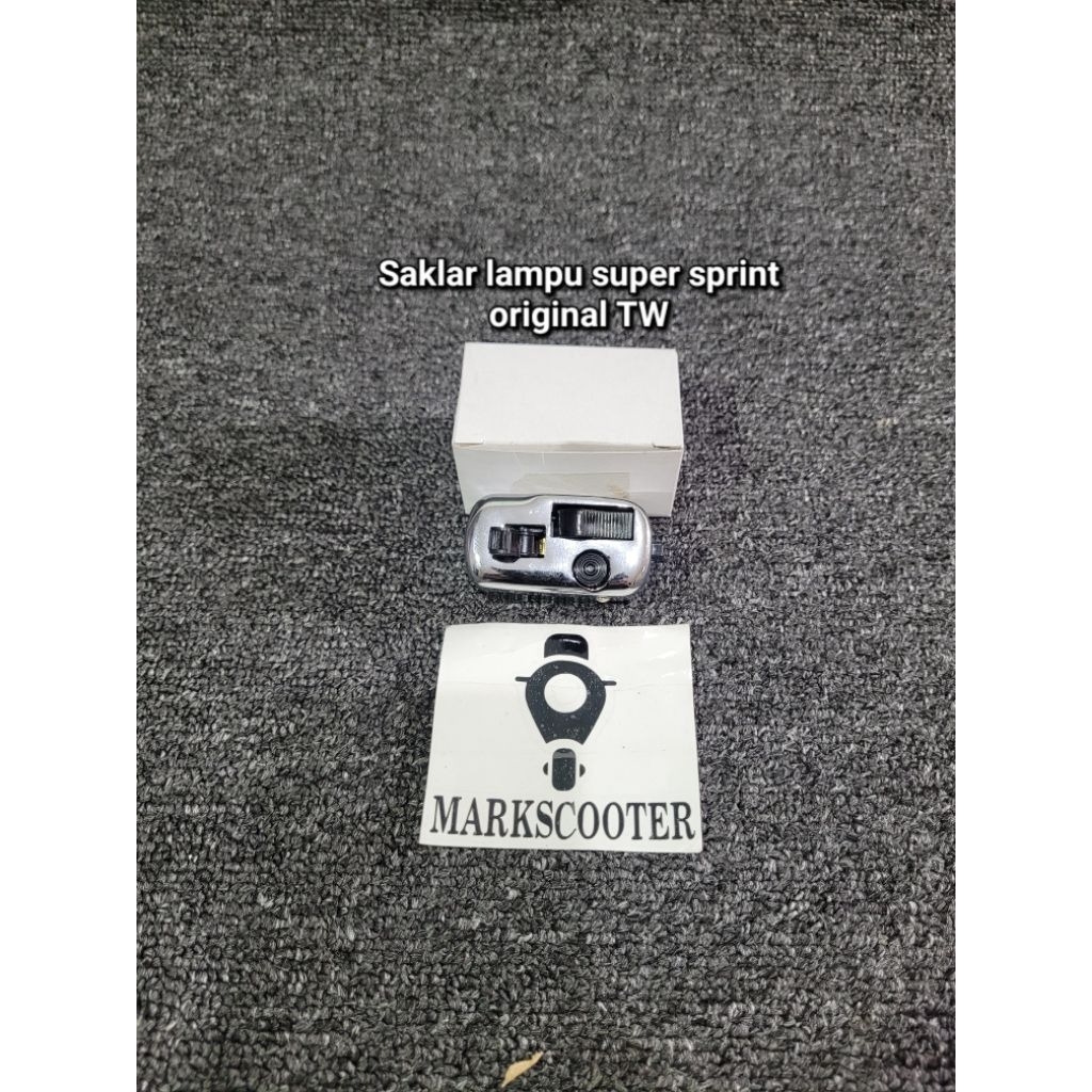 saklar lampu vespa super sprint bajaj original taiwan