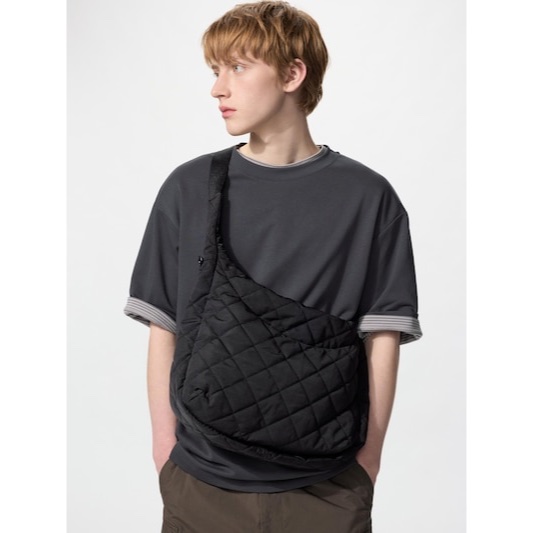Uniqlo Quilted Puffy Shoulder Bag