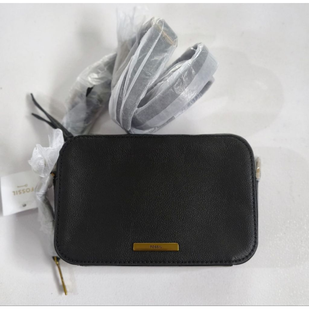 tasFossil Bryce small crossbody black
