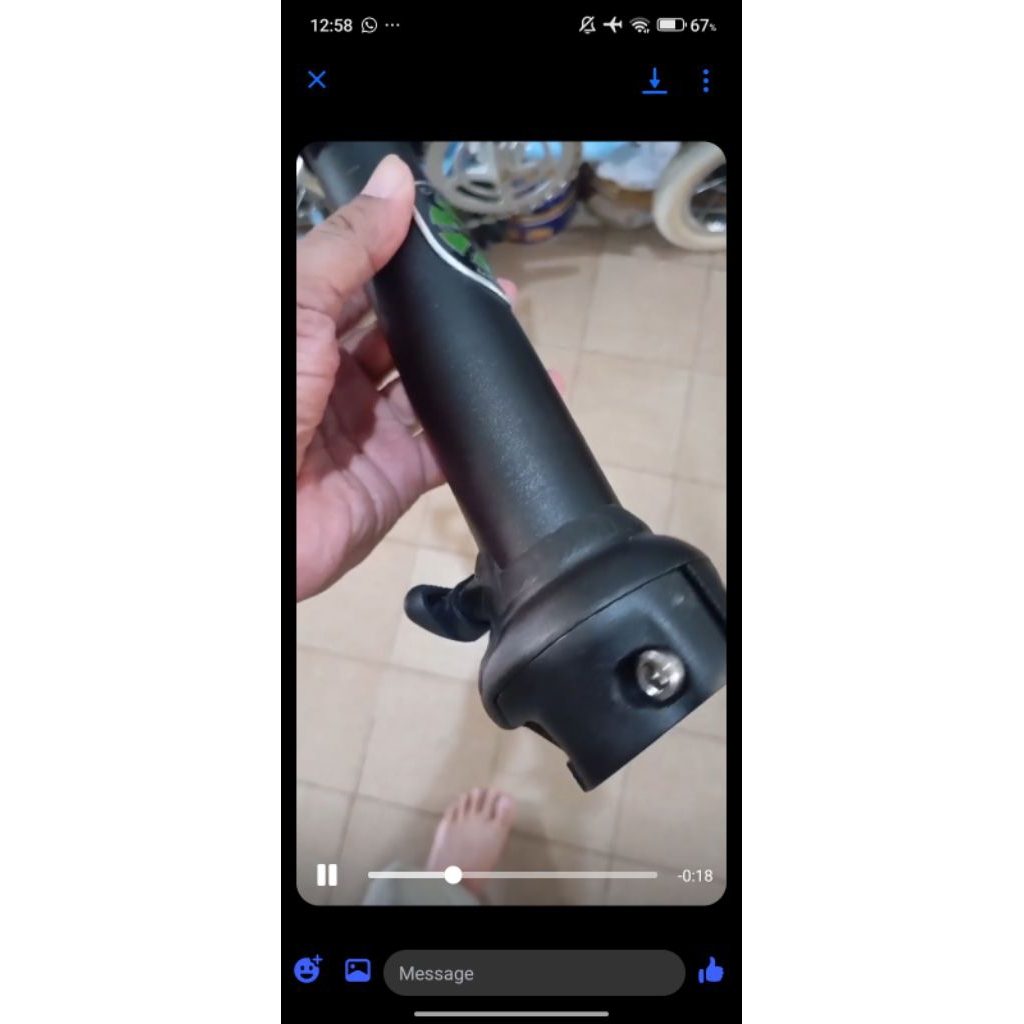 handlepost dahon speed d8 ori