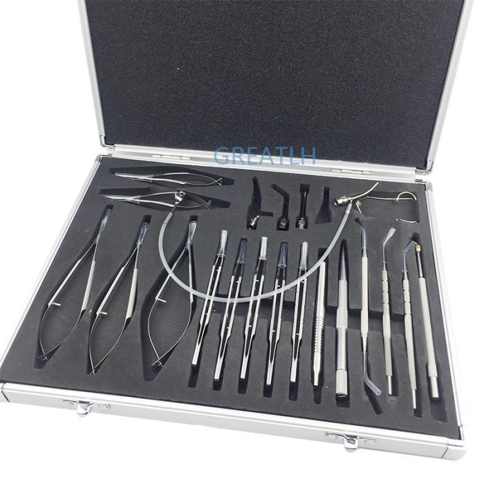 Katarak set 21pcs | cataract set | instrument katarak stainles 21 PCS Stainless steel Eye Ophthalmic