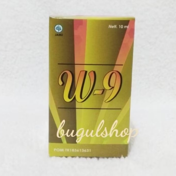 W9 / W-9 Jamu Tetes Herbal untuk Kulit/Luka (Pak Bayu Diningrat)