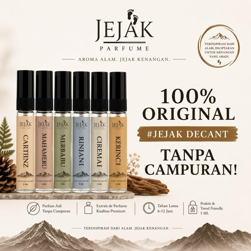 JEJAK Extrait The Parfume - 5ml
