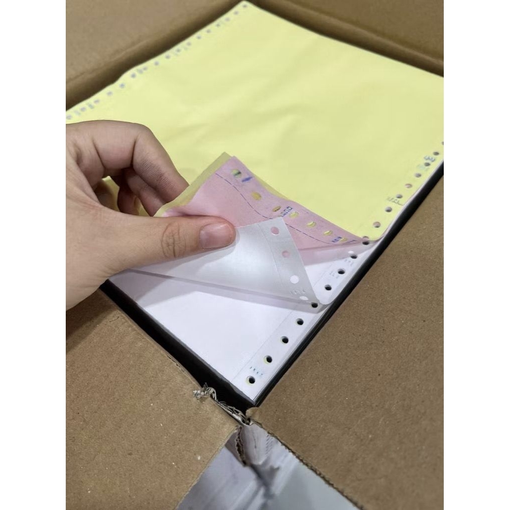 kertas Continuous Form 9,5" x 11" Inch 1 2 3 4 5 Ply Full / Bagi 2 (PRS) Premium Computer Forms
