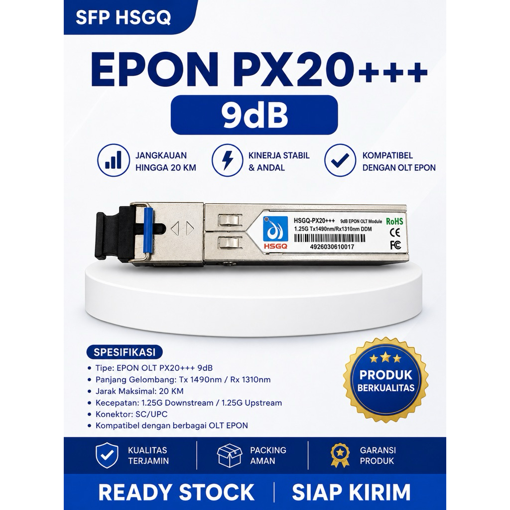SFP EPON HSGQ PX20+++ 9db