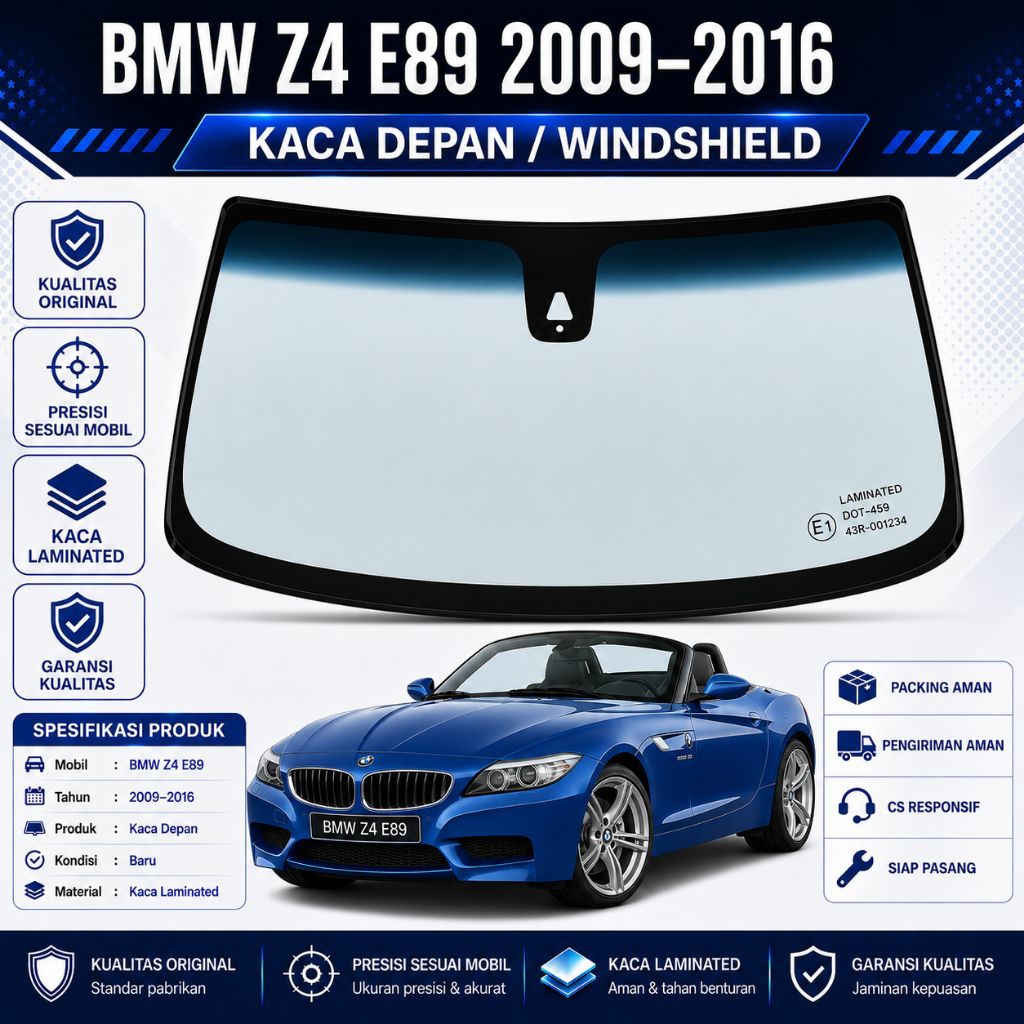 KACA DEPAN BMW Z4 2009-2016 E89