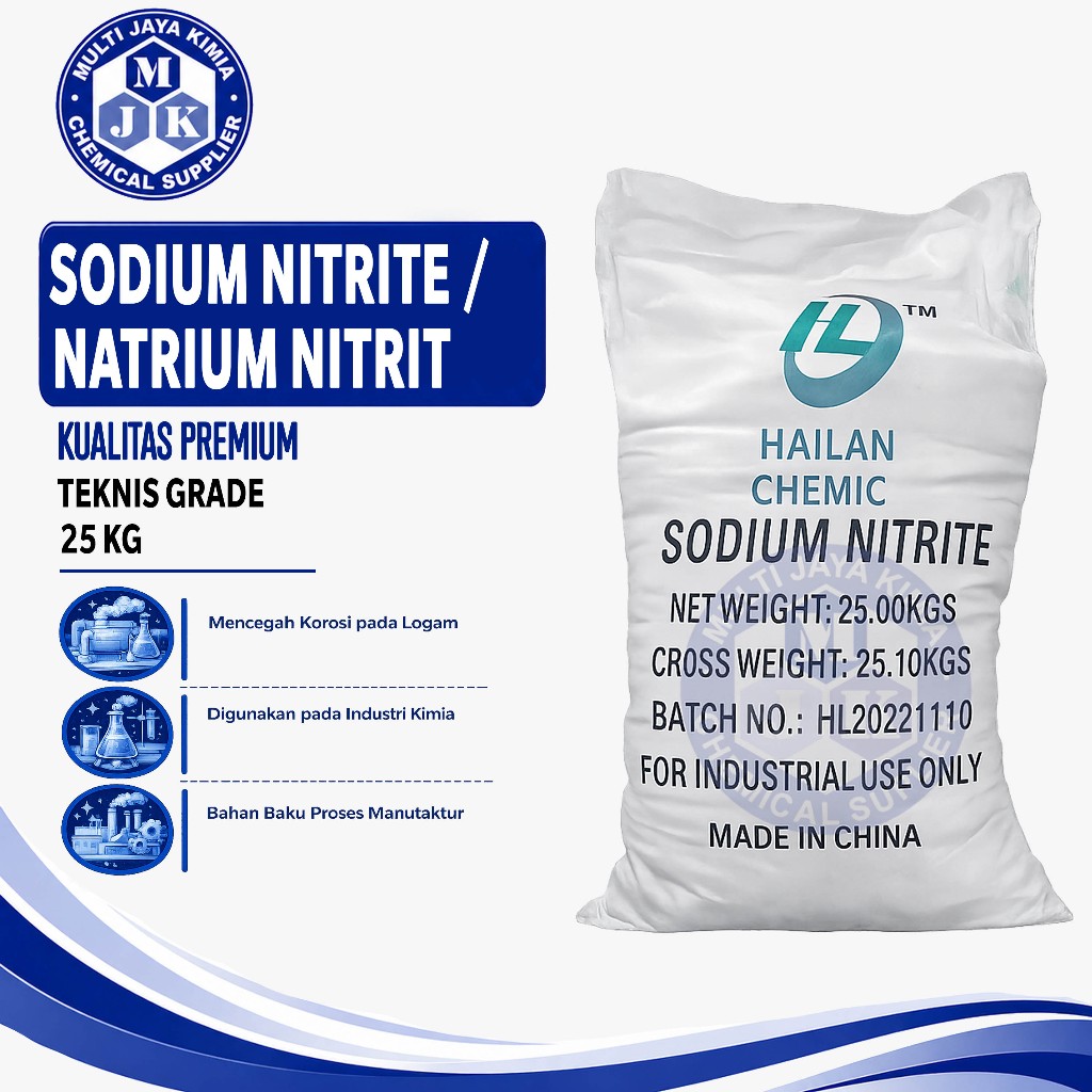 Sodium Nitrite / Natrium Nitrit 25Kg
