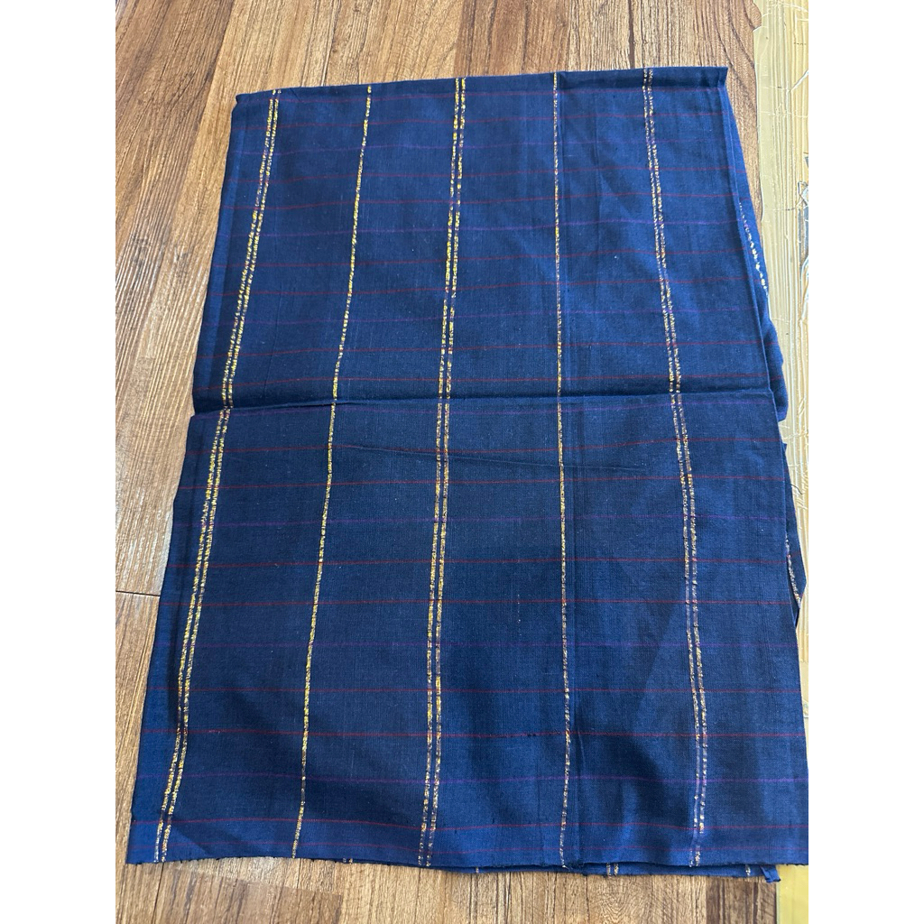 Saput Endek Lurik Navy