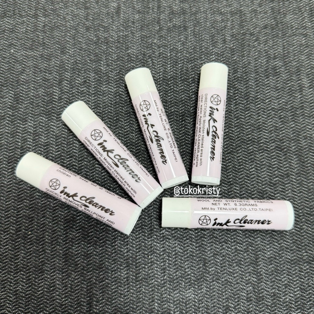 penghilang pembersih noda INK CLEANER for garment