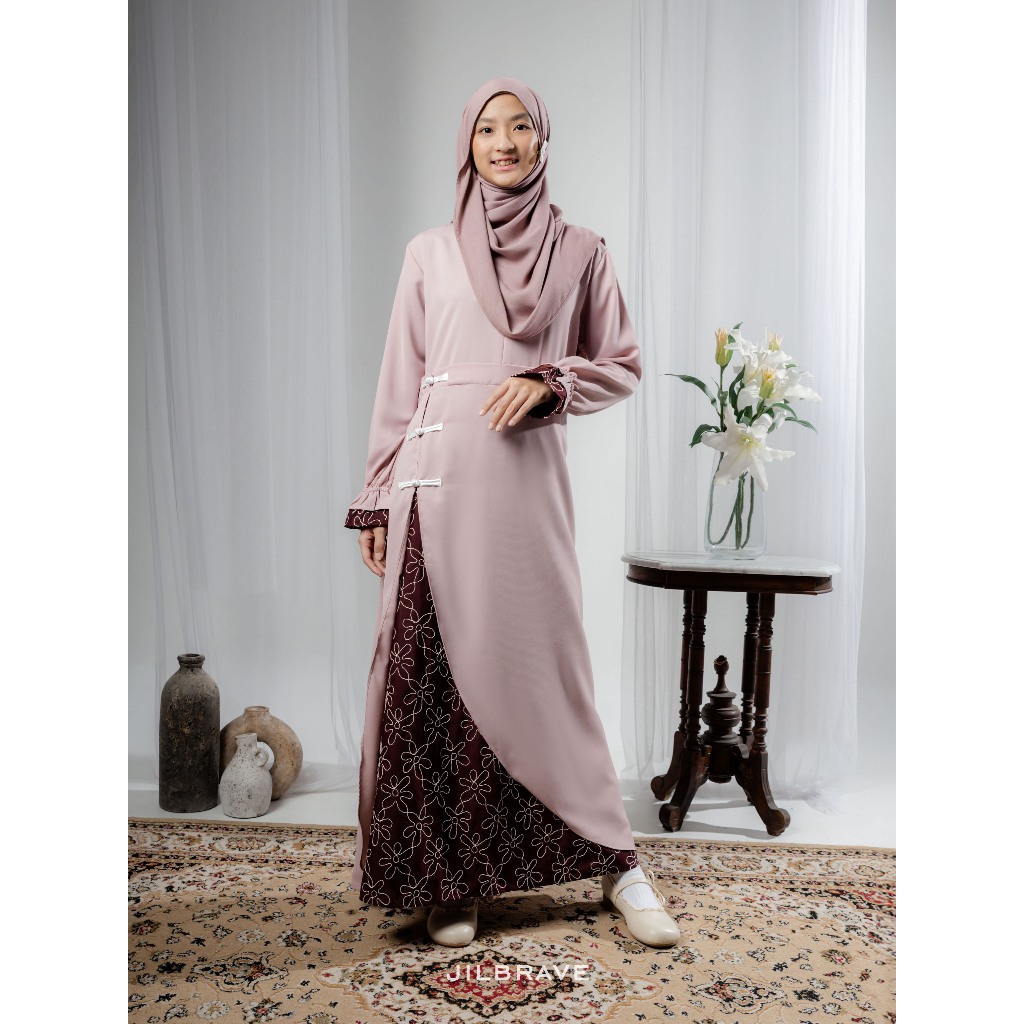 [MINOR DEFECT] Grade B JILBRAVE Dress Gamis Muslimah Feminine Look Part 4
