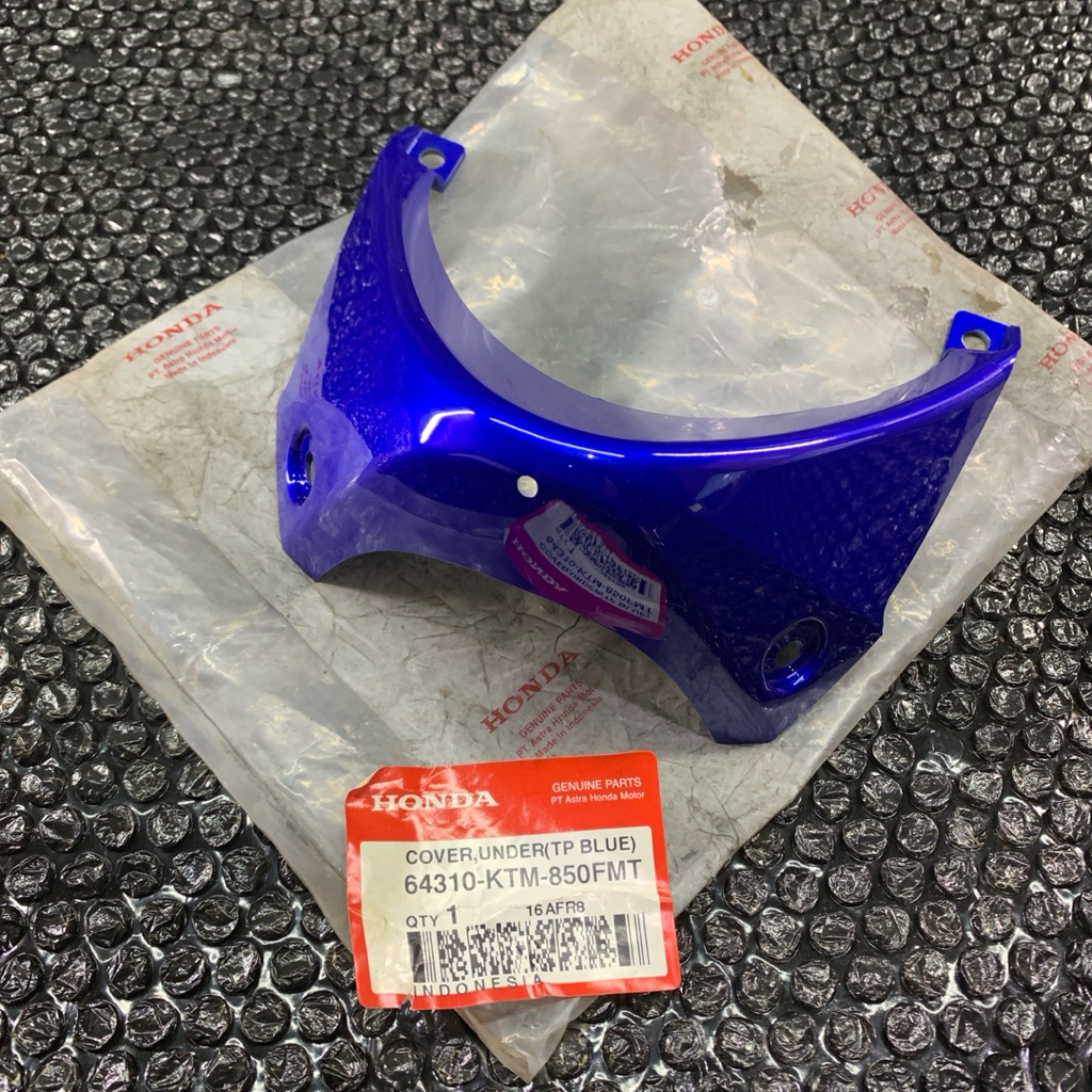 Cover Under Undercowl Sayap Bawah Honda Supra X 125 x125 Asli Ori Nos HONDA GENUINE PARTS / HGP 6431