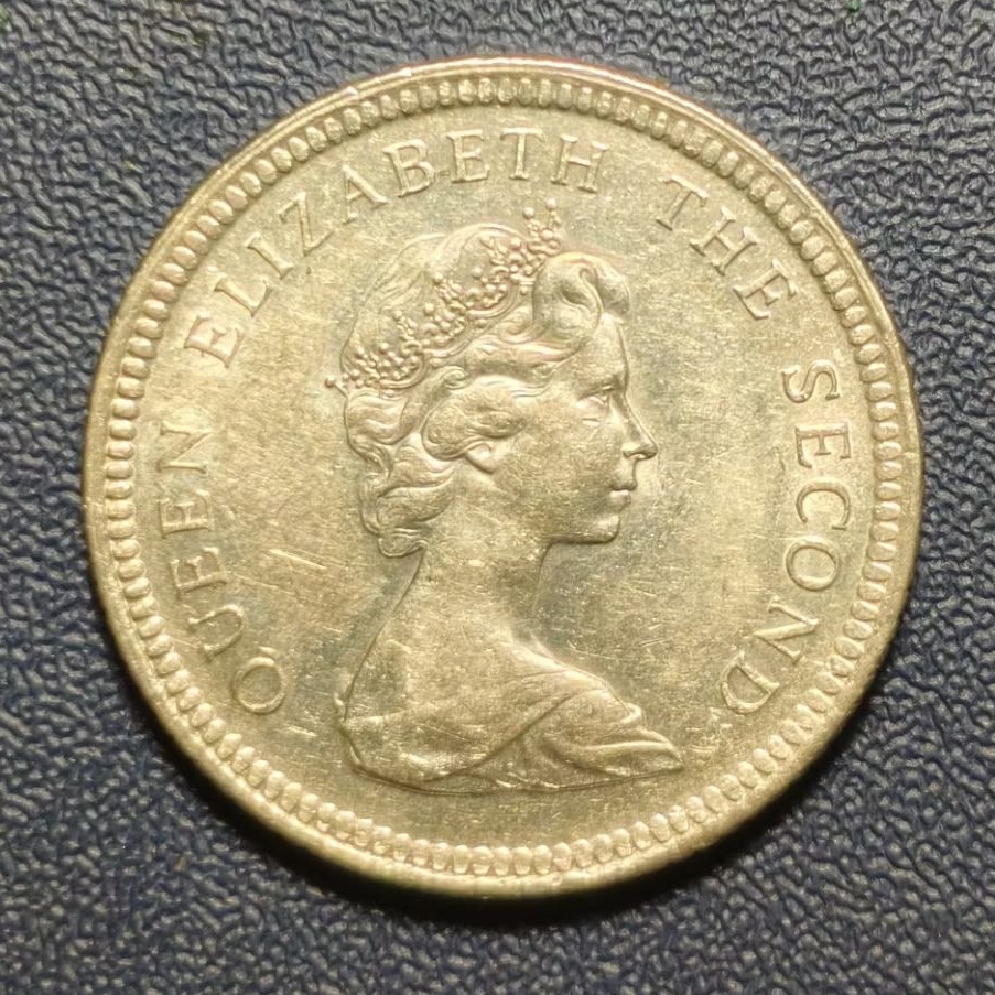 Koleksi Koin Asing Falkland Islanda 10 Cent