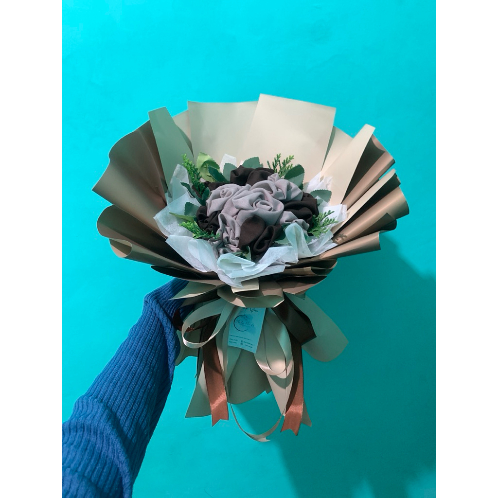 buket hijab, buket wisuda, buket kado