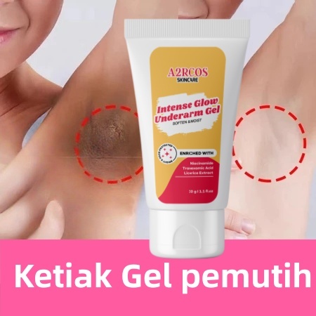 A2RCOS-Krim Pemutih ketiak 30g Pemutih Selangkangan Selangkangan Menghilangkan Melanin Pemutih Leher