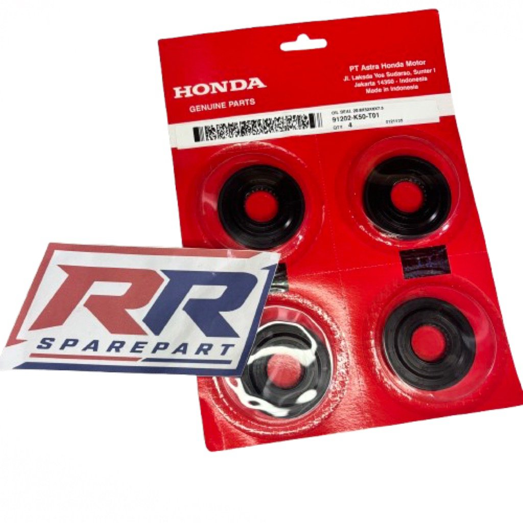 Oil Seal Sil Kruk As Kiri 20.8X52X6X7.5 Beat eSP K25 Pop Eco Street K81 Scoopy eSP K16 K93 Vario 110