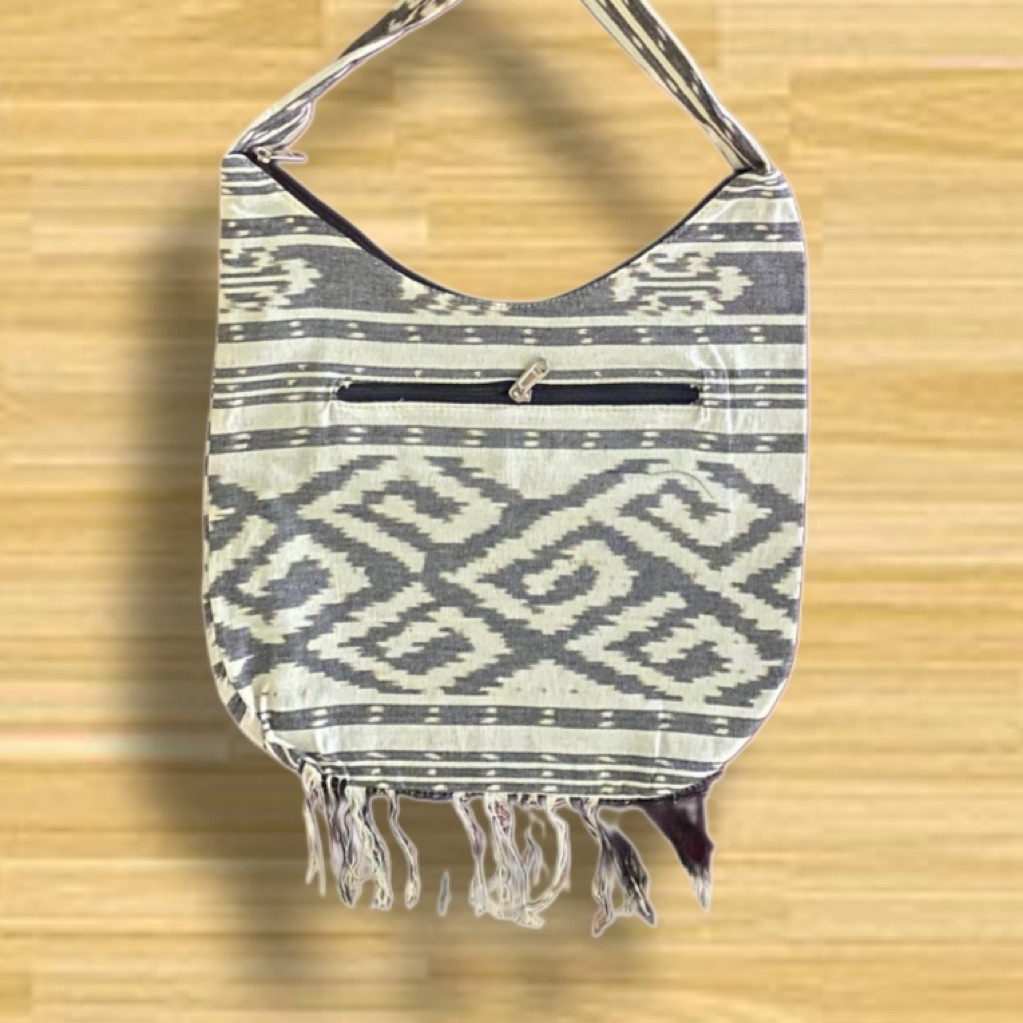 Tas Selempang Tenun Besar Motif Ethnic Tas Tenun Toraja Tas Tenun Dayak Tenun Asli
