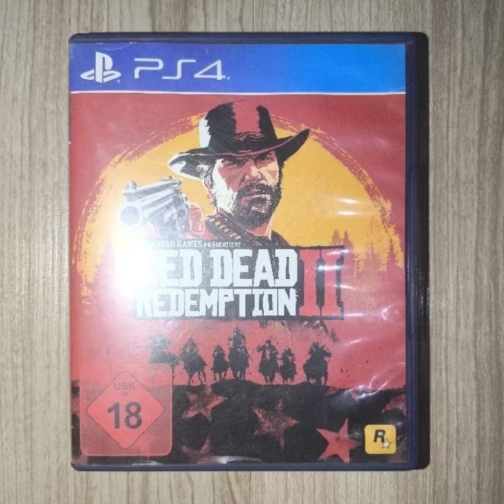 bd kaset rdr 2 ps4 second
