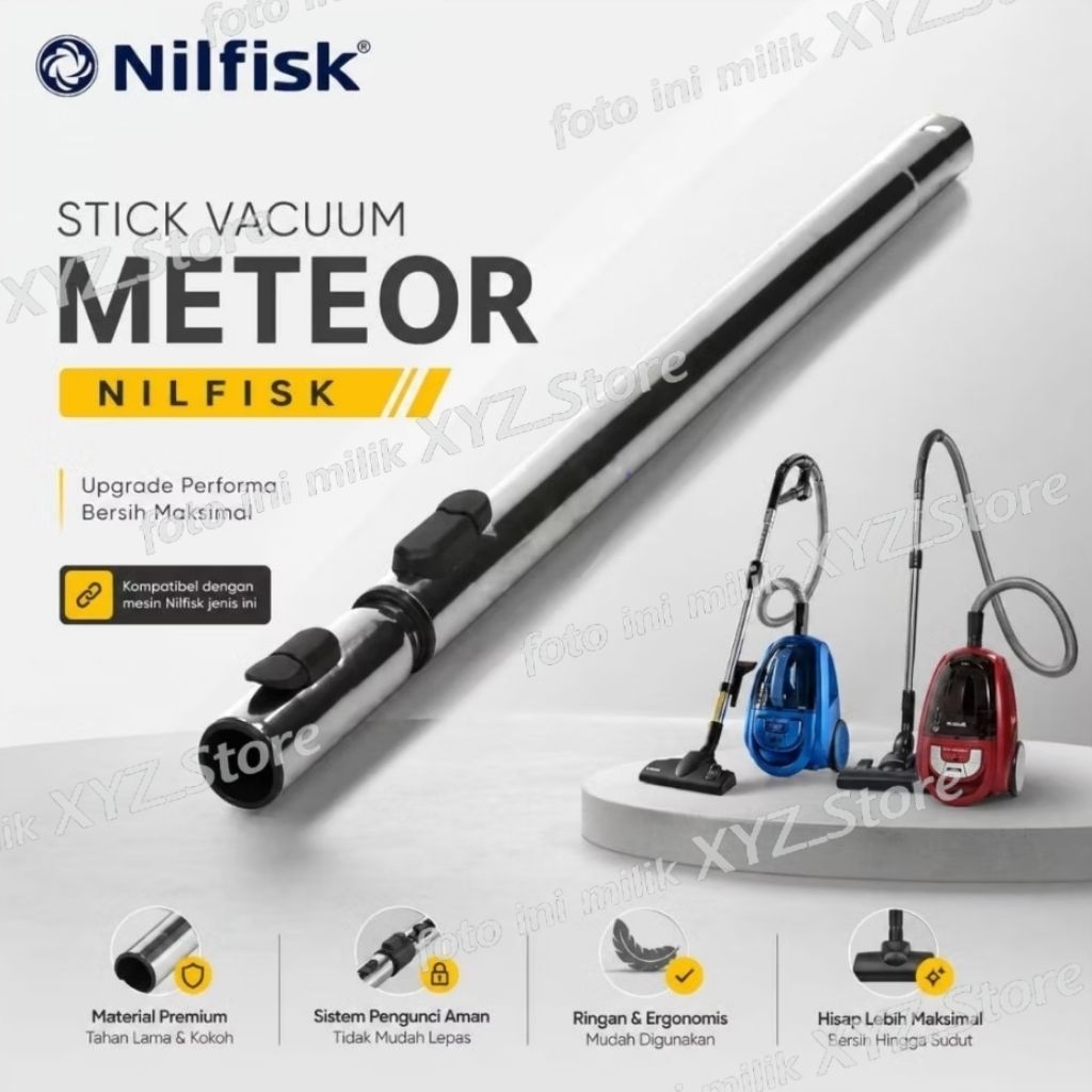 STICK VACUUM METEOR NILFISK