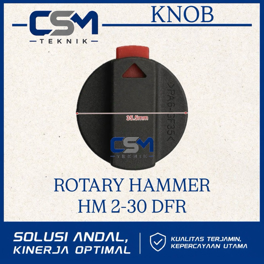 ADJUST KNOB ROTARY HAMMER BITEC HM 2-30 DFR OPERAN MODE BOR BITEC HM 2 30 DFR