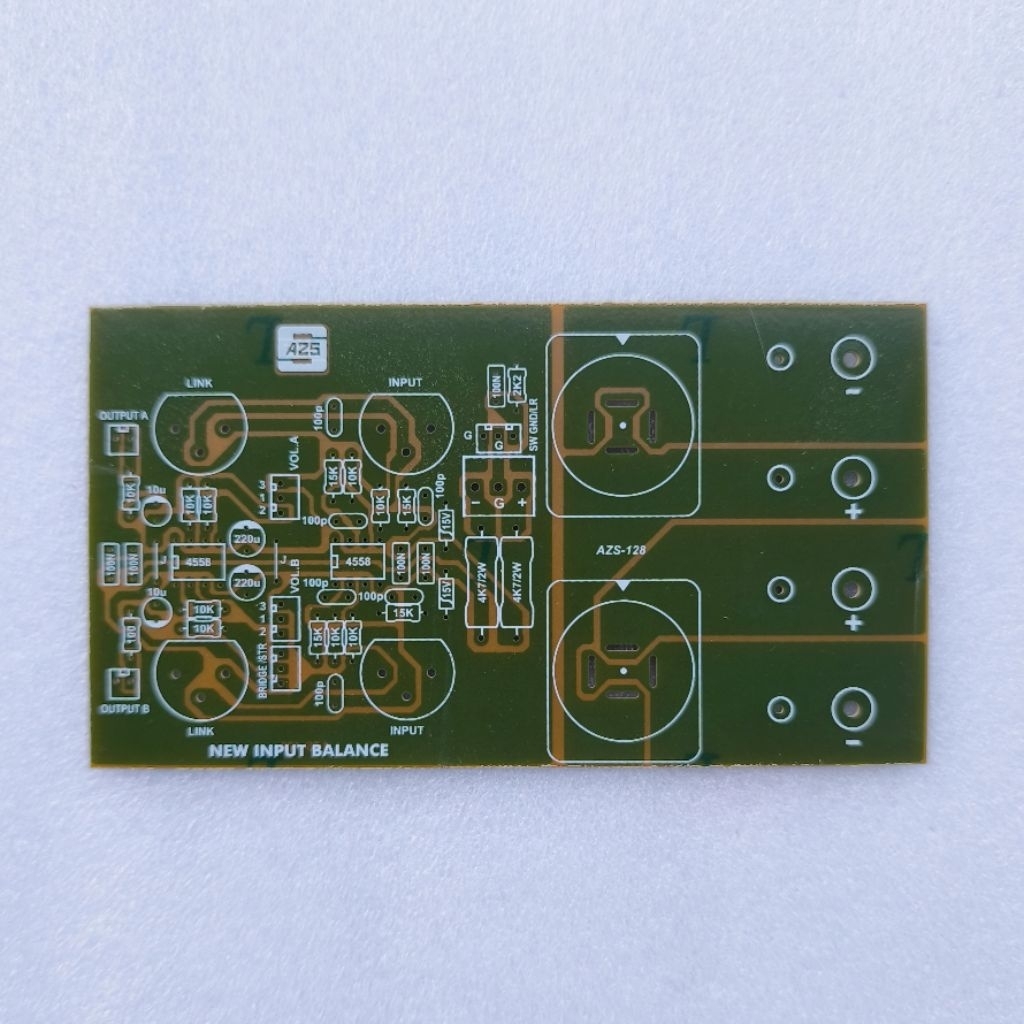 PCB Panel Belakang Box N7000 N9000 Back Panel Box Amplifier