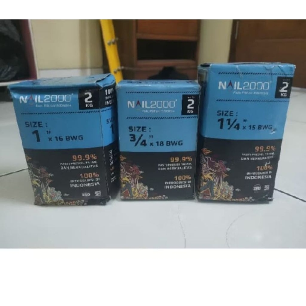 paku nail atau paku triplek kemasan 2kg
