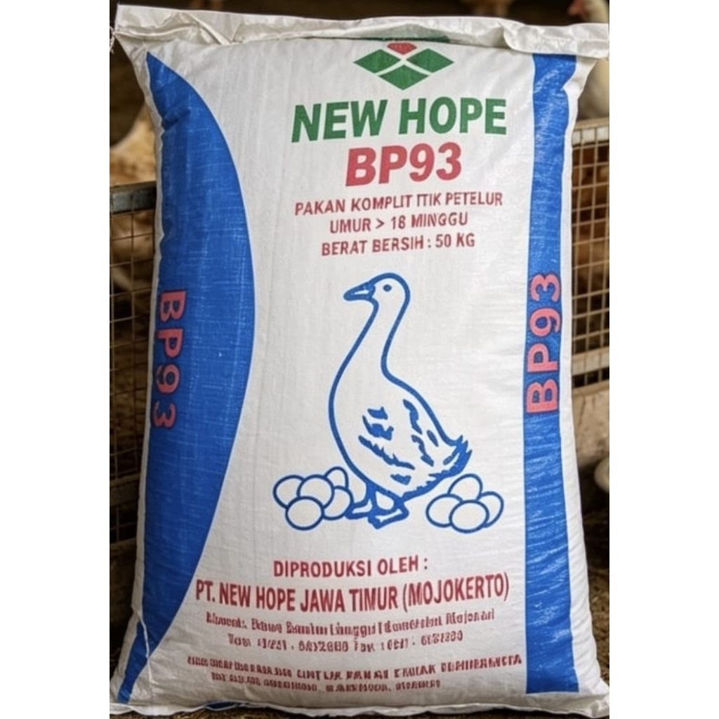 Pakan komplit itik petelur bp93(new hope)