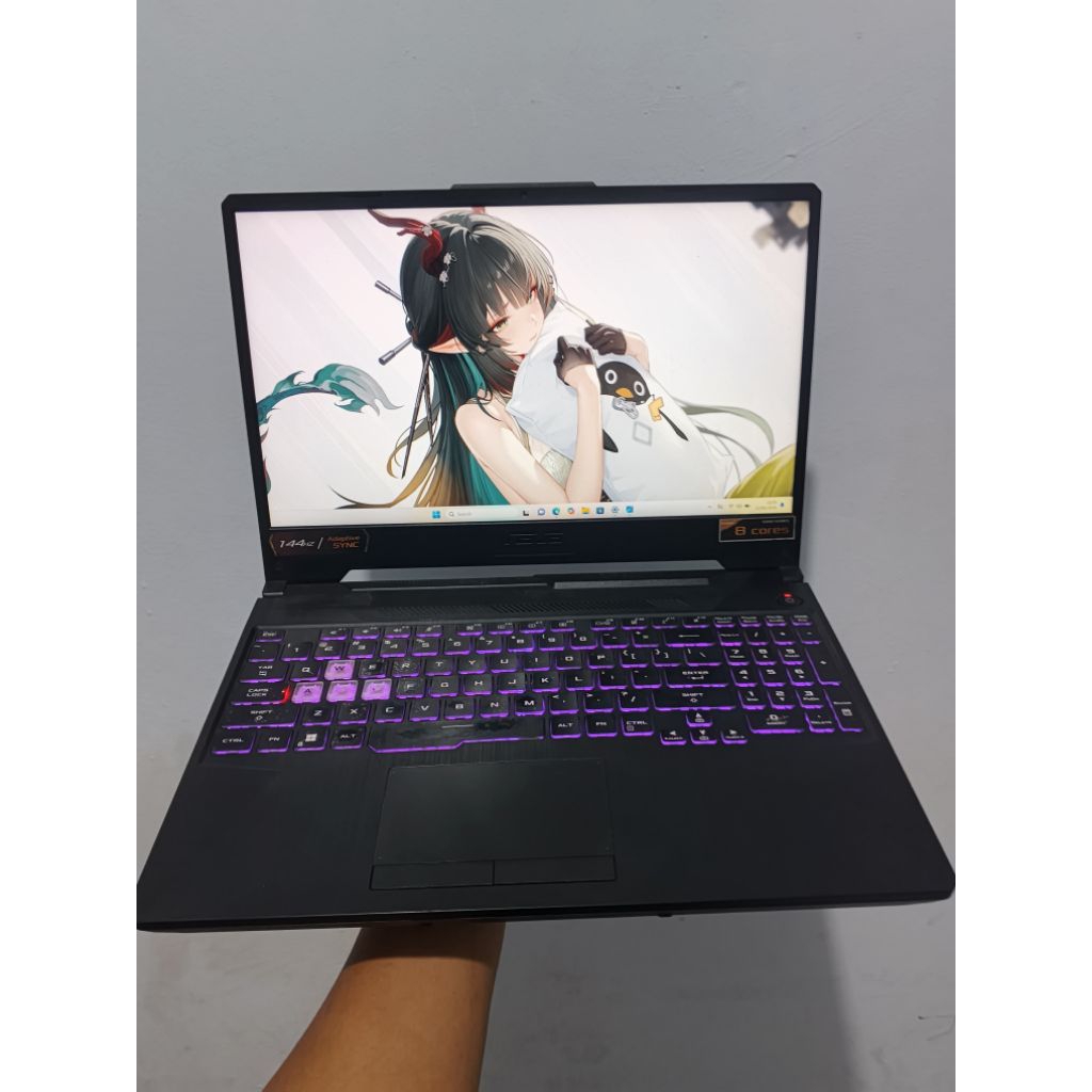 Laptop Asus TUF A15 RTX3060 6GB Ryzen 9-5900HX Ram 32GB