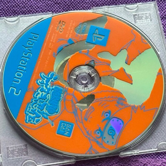 kaset ps2 ori japan naruto