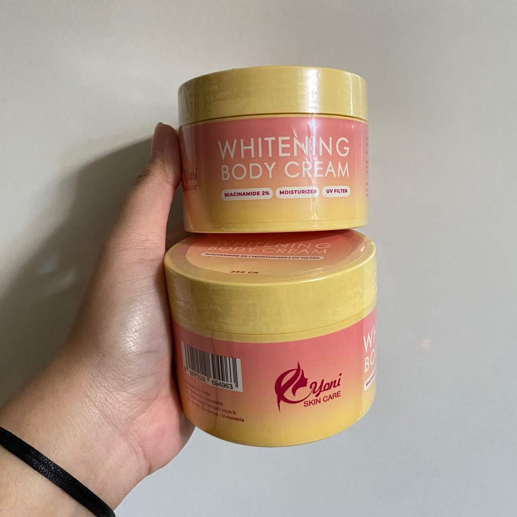 WHITENING BODY CREAM YONI SKINCARE 250g