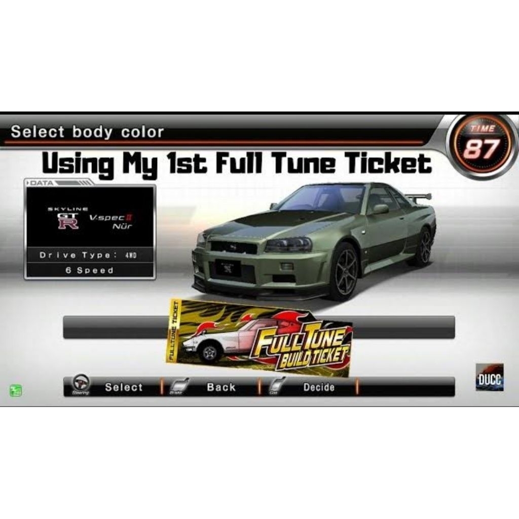 Wangan midnight maximum tune fully tuned + banapassport white