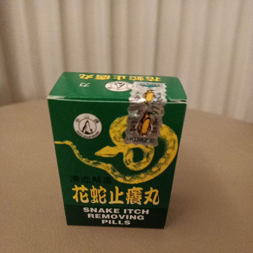 Snake Itch obat gatal alergi herbal alami