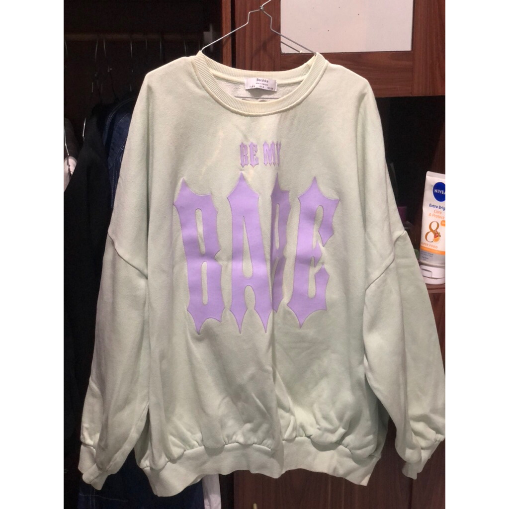 preloved sweater bershka oversize
