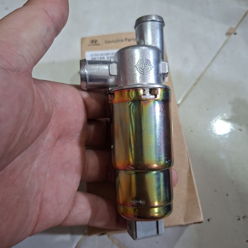 ISC ACTUATOR ISC IDLE SPEED  SWTCH LANGSAM HYUNDAI ACCENT CAKRA ORIGINAL HYUNDAI KOREA 1PCS