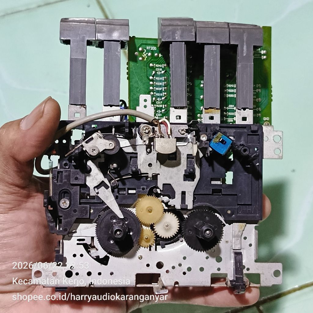Mekanik Tape + Pre-Amp Head POLYTRON Lepasan Belum Ditest